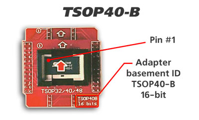 TSOP40-b adapter