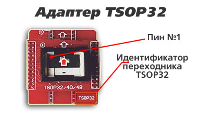 Адаптер TSOP32