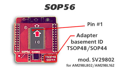 SOP56 adapter