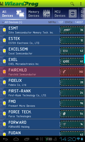 IC manufacturers list