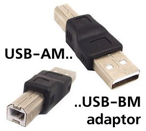 USB adaptor USB-AM=USB-BM